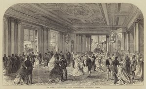 El salón de dibujo de la Reina, Gran Salón de Entrada, Palacio de Buckingham
